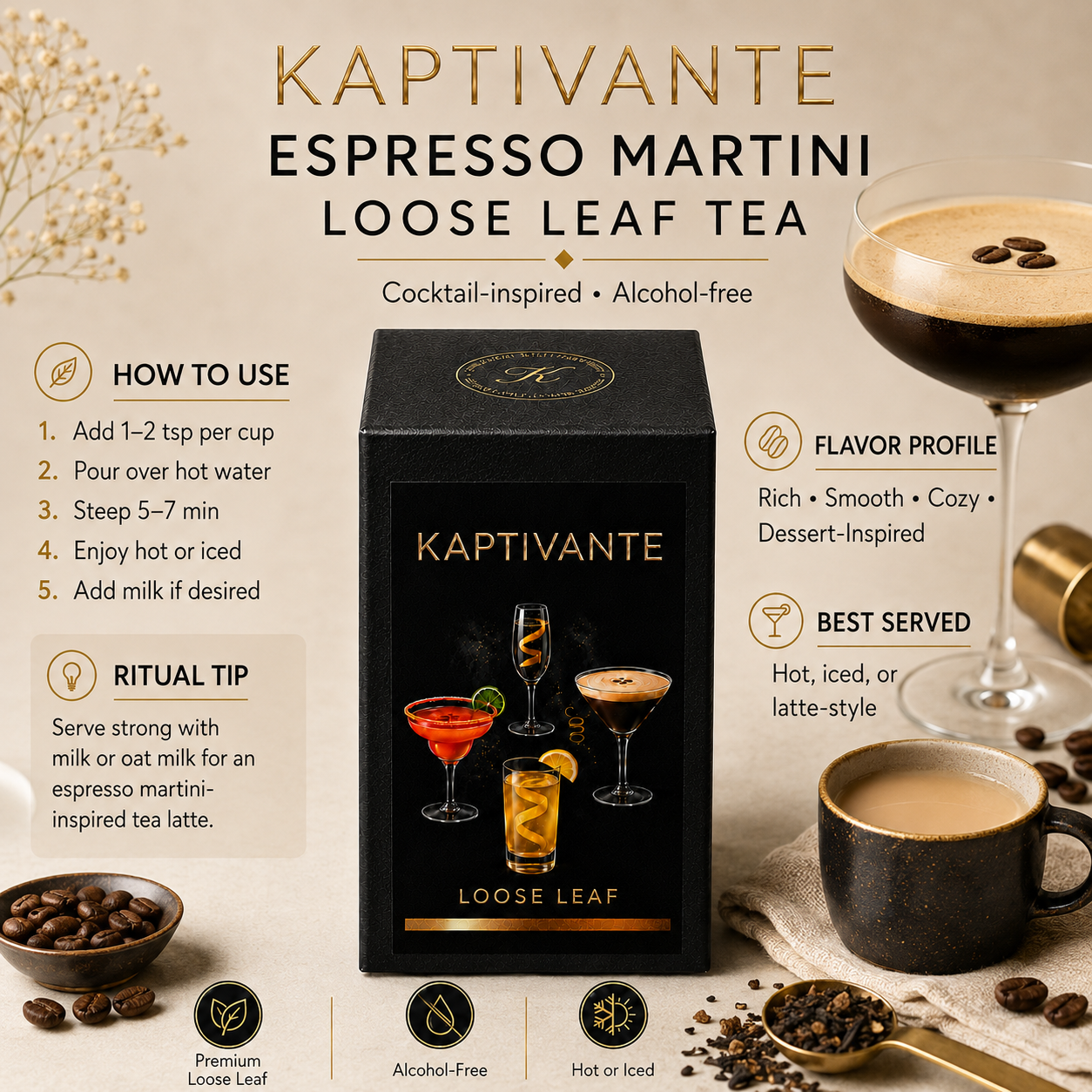 Espresso Martini Loose Leaf Tea